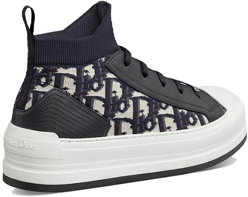 (Women) Dior Walk'n'Dior Mid-Top Sneaker 'Black White' KCK393TOK_S56B Lookbook (Women) Dior Walk'n'Dior Mid-Top Sneaker 'Black White' KCK393TOK_S56B