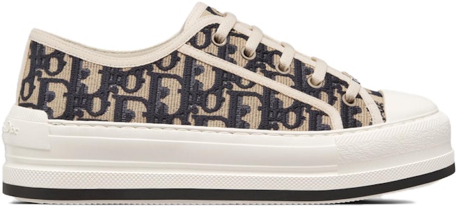 (W) 迪奥 Walk'N'DIOR 平台休闲鞋 KCK385OBE-S56B '深蓝' KCK385OBE_S56B Order (W) 迪奥 Walk'N'DIOR 平台休闲鞋 KCK385OBE-S56B '深蓝' KCK385OBE_S56B