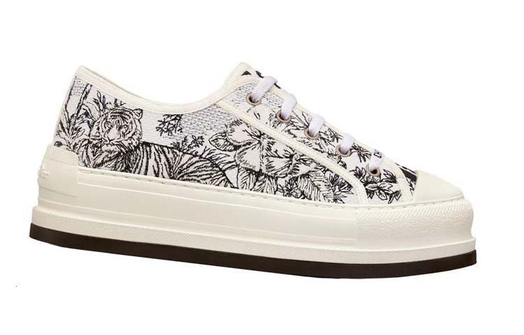 (W) Dior Walk'N'Dior Platform Sneaker 'Embroidered Cotton - Toile de Jouy Voyage' 圖 2