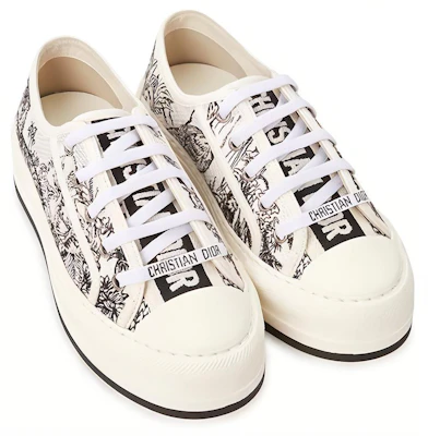 (W) Dior Walk'N'Dior Platform Sneaker 'Kapas Sulam - Toile de Jouy Voyage' KCK385VOY-S15W Lookbook (W) Dior Walk'N'Dior Platform Sneaker 'Kapas Sulam - Toile de Jouy Voyage' KCK385VOY-S15W