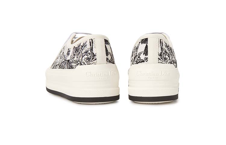 (W) Dior Walk'N'Dior Platform Sneaker 'Embroidered Cotton - Toile de Jouy Voyage' 圖 5