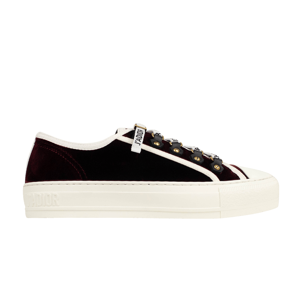 (Women) Dior Walk'N'Dior Velvet Low 'Deep Amaranth' KCK194VEVS16V