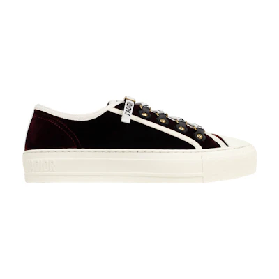 (W) Dior Walk'N'Dior Velvet Low 'Deep Amaranth'
