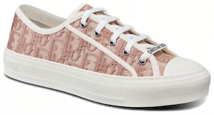 (W) 迪奥 WalkDior 裸色斜纹刺绣 'N' 女鞋 KCK211OBE_S21U Lookbook (W) 迪奥 WalkDior 裸色斜纹刺绣 'N' 女鞋 KCK211OBE_S21U