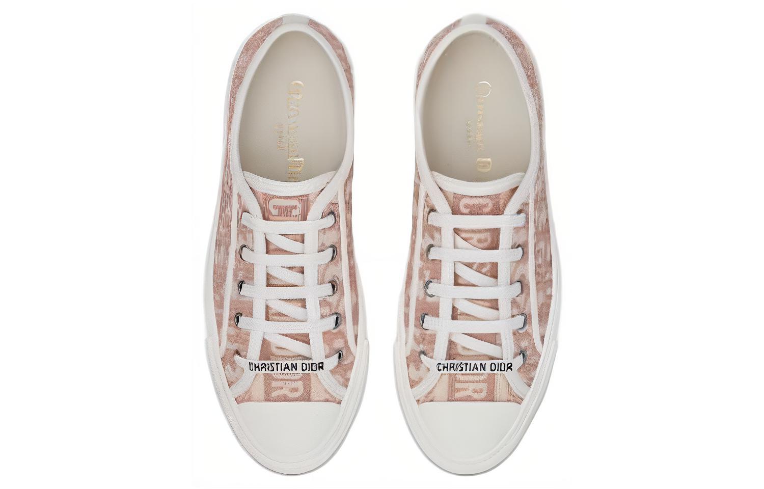 Purchase (W) 迪奥 WalkDior 裸色斜纹刺绣 'N' 女鞋 KCK211OBE_S21U