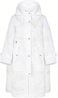 (Women) Dior White Camouflage Tech Taffeta Hooded Coat 017M44A2960-X0100 (Women) Dior White Camouflage Tech Taffeta Hooded Coat 017M44A2960-X0100