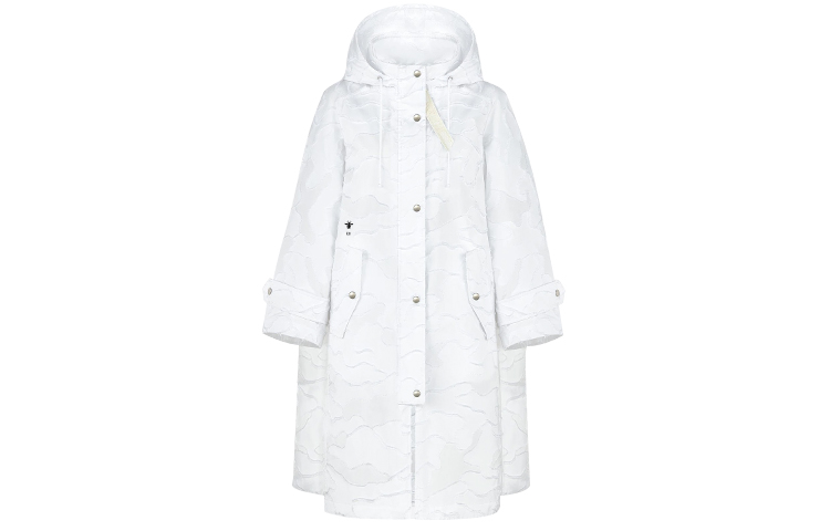 Order (W) 디올 화이트 카모플라주 테크 태프타 후드 코트 017M44A2960-X0100