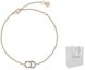 Lookbook (Women) DIOR White Crystal Gold Metal Bracelet Gold Gift Bag Edition B0845CDLCY-D301