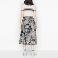 Purchase (W) DIOR 白色短袖POLO衫附徽標條紋刺繡。 143T10A4047-X0200