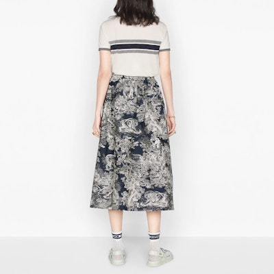 (Women) DIOR White Short Sleeve Polo Shirt with Logo Stripe Embroidery. 143T10A4047-X0200 Purchase (Women) DIOR White Short Sleeve Polo Shirt with Logo Stripe Embroidery. 143T10A4047-X0200