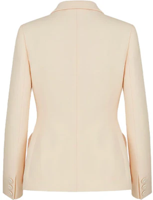 (Women) DIOR White Single-Breasted Long Sleeve Blazer Jacket 841V01A1166-X0200 Lookbook (Women) DIOR White Single-Breasted Long Sleeve Blazer Jacket 841V01A1166-X0200