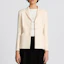 Details for (Women) DIOR White Single-Breasted Long Sleeve Blazer Jacket 841V01A1166-X0200