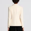 Sizing (Women) DIOR White Single-Breasted Long Sleeve Blazer Jacket 841V01A1166-X0200