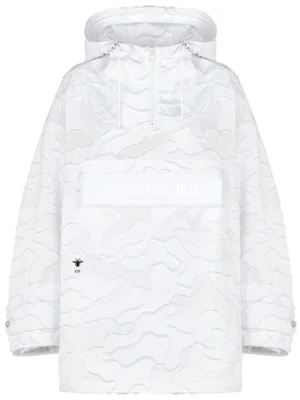 (Women) DIOR White Solid Color Hooded Jacket 2023 Collection 017C10A2960X-0100 Order (Women) DIOR White Solid Color Hooded Jacket 2023 Collection 017C10A2960X-0100