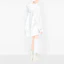 Shop (Women) DIOR White Solid Color Hooded Jacket 2023 Collection 017C10A2960X-0100