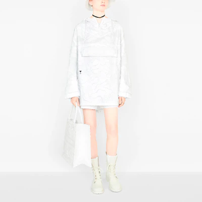 (Women) DIOR White Solid Color Hooded Jacket 2023 Collection 017C10A2960X-0100 Details for (Women) DIOR White Solid Color Hooded Jacket 2023 Collection 017C10A2960X-0100