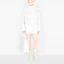 Details for (Women) DIOR White Solid Color Hooded Jacket 2023 Collection 017C10A2960X-0100