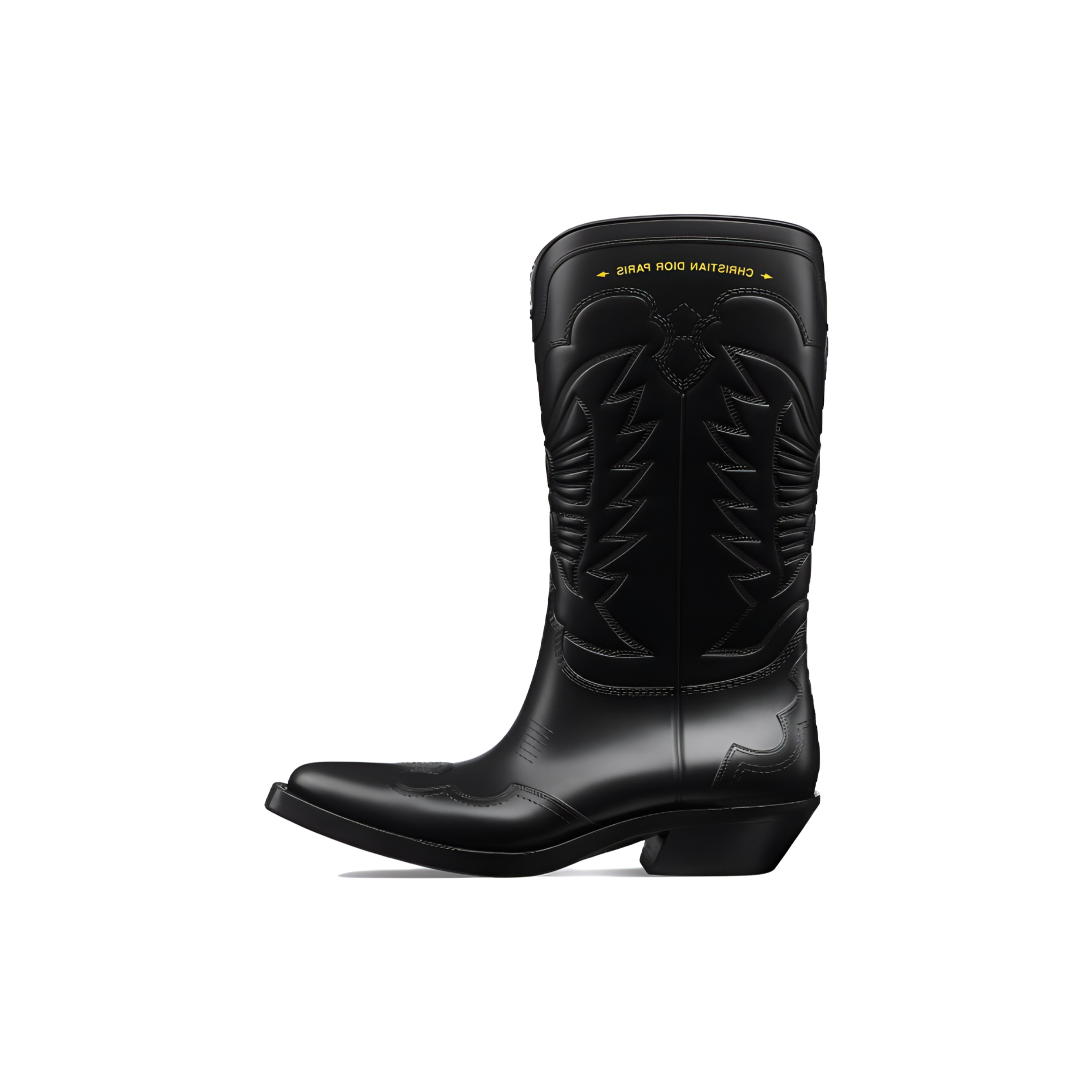 (Women) Dior Wind Short Boots 'Comfortable and Versatile Black' 4.5cm KCI962RUB_S900
