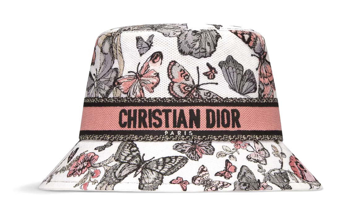 Order (W) Topi Baldi Wanita Dior Multi-Warna Kapas dengan Logo Cetakan. 41DTM923X130C400
