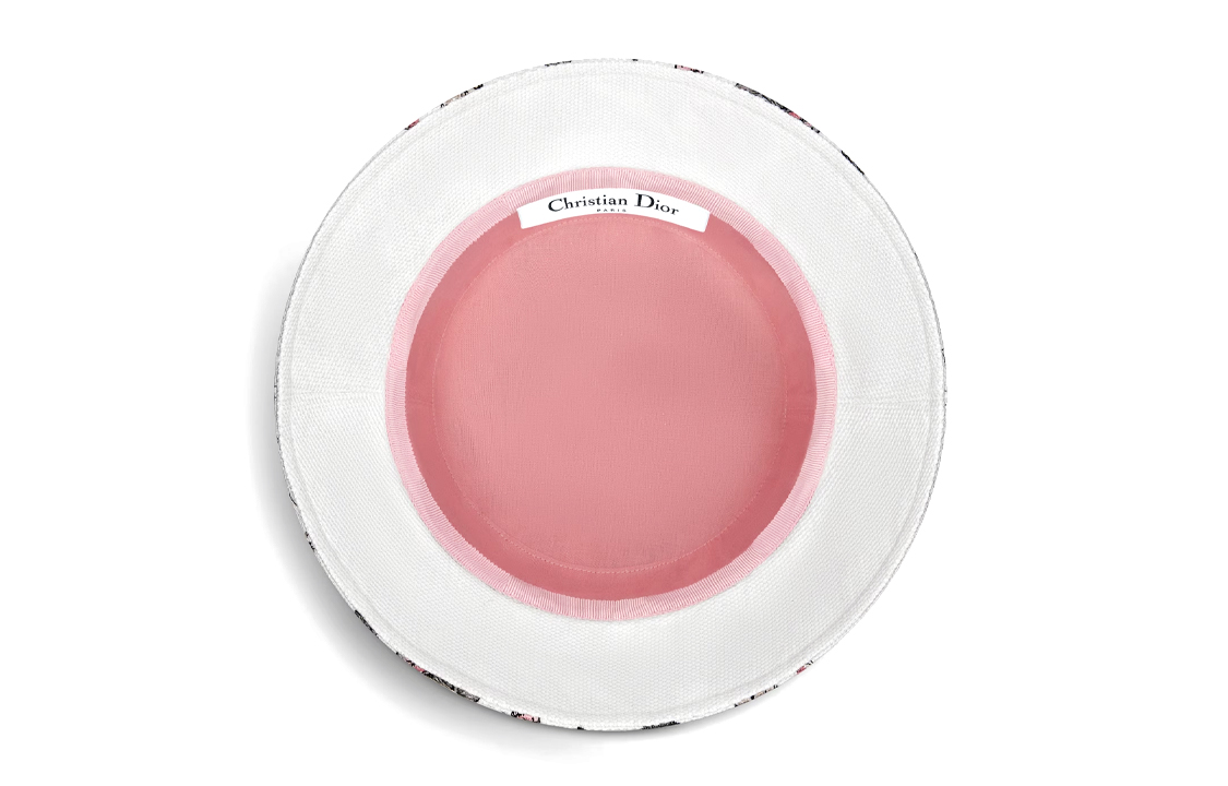 Purchase (W) Topi Baldi Wanita Dior Multi-Warna Kapas dengan Logo Cetakan. 41DTM923X130C400