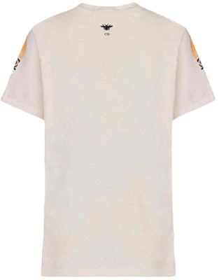 (W) 디올 옐로우 그래픽 프린트 루즈핏 크루넥 티셔츠 FW21. 943T03RC428-2817 Lookbook (W) 디올 옐로우 그래픽 프린트 루즈핏 크루넥 티셔츠 FW21. 943T03RC428-2817