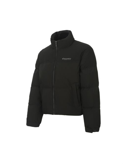 Lookbook (Women) Discovery Expedition Bansley Down Crop Short Puffer Jacket (Black) DWDJ8D056-BKS