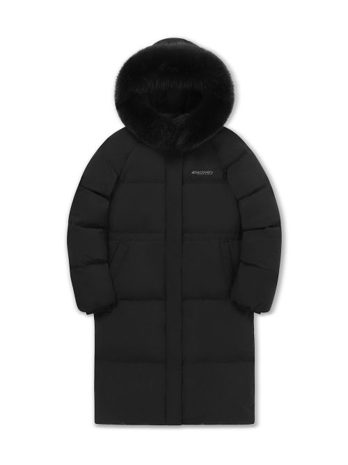 Order (Women) Discovery Expedition Kelly Goose Down Long Padding Jacket (Black) DWDJ9A056-BKS
