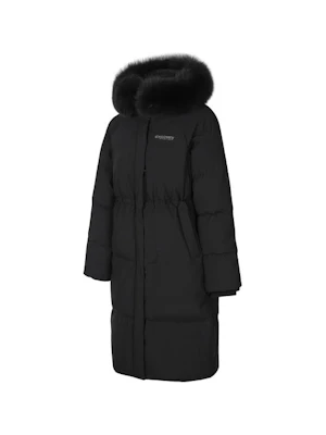 (Women) Discovery Expedition Kelly Goose Down Long Padding Jacket (Black) DWDJ9A056-BKS Details for (Women) Discovery Expedition Kelly Goose Down Long Padding Jacket (Black) DWDJ9A056-BKS
