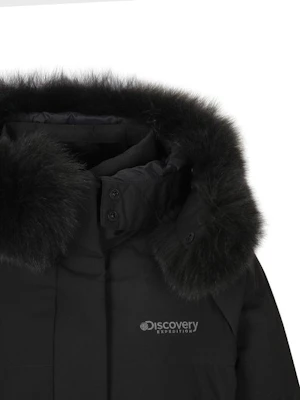 (Women) Discovery Expedition Kelly Goose Down Long Padding Jacket (Black) DWDJ9A056-BKS Cheap (Women) Discovery Expedition Kelly Goose Down Long Padding Jacket (Black) DWDJ9A056-BKS