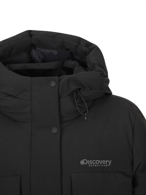 Purchase (Women) Discovery Expedition Lester G Goose Down Long Puffer Jacket (Mg.Black) DWDJ68056-BKM
