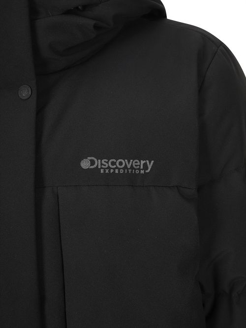 Details for (Women) Discovery Expedition Lester G Goose Down Long Puffer Jacket (Mg.Black) DWDJ68056-BKM