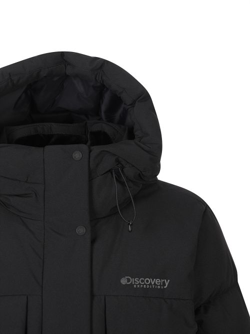Details for (Women) Discovery Expedition Lester G Goose Down Long Padding (Black) DWDJ68056-BKS