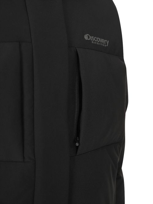 Sizing (Women) Discovery Expedition Lester G Goose Down Long Puffer Jacket (Mg.Black) DWDJ68056-BKM