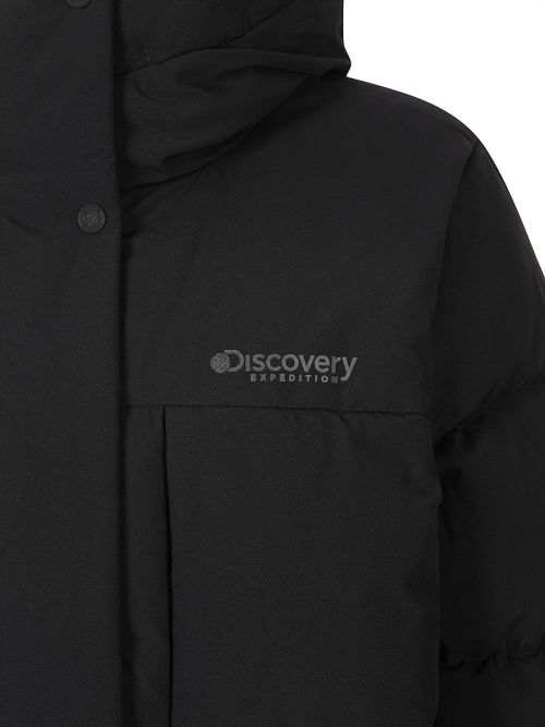 Sizing (Women) Discovery Expedition Lester G Goose Down Long Padding (Black) DWDJ68056-BKS