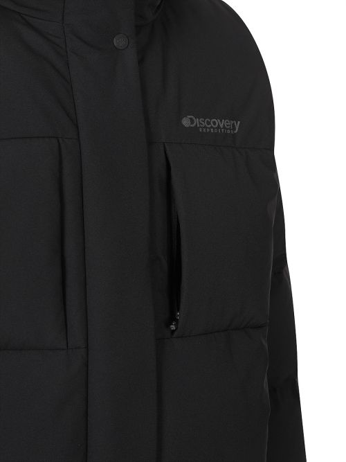 Cheap (Women) Discovery Expedition Lester G Goose Down Long Padding (Black) DWDJ68056-BKS