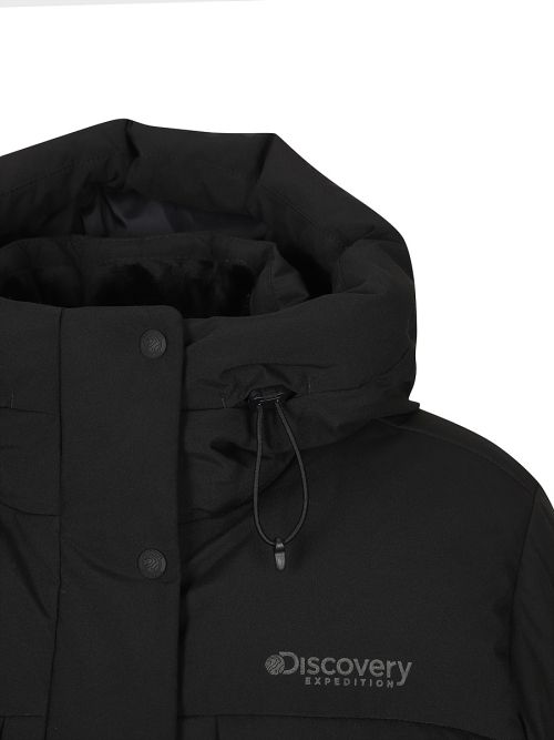 Purchase (Women) Discovery Expedition Lester G Goose Down Short Puffer Jacket (Black) DWDJ62056-BKS