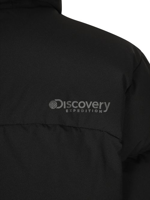 Sizing (Women) Discovery Expedition Lester G Goose Down Short Puffer Jacket (Black) DWDJ62056-BKS