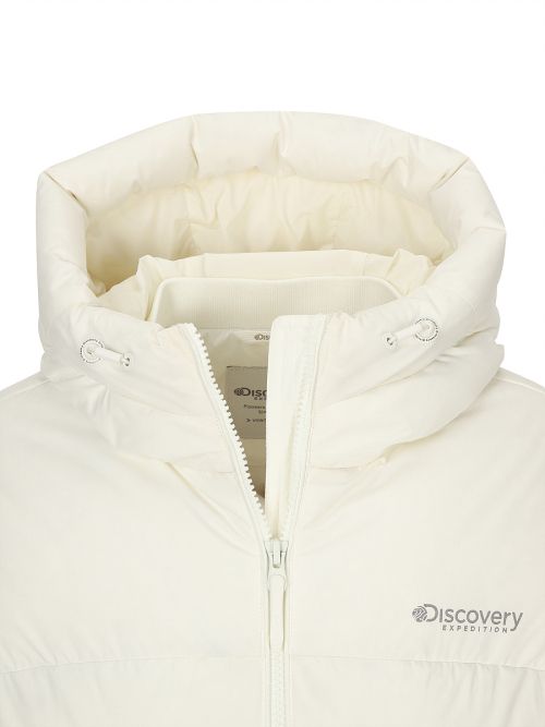 Purchase (Women) Discovery Expedition Olia Glow Down Short Puffer Jacket (Cream) DWDJ94056-CRS