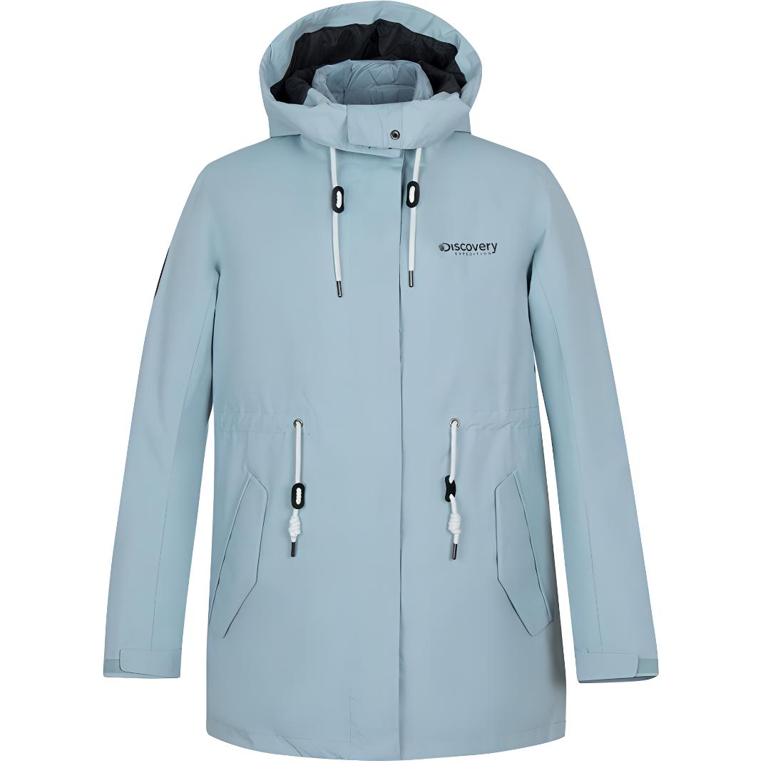 (Women) Discovery Expedition Solid Color Outdoor Zipper Hoodie Jacket DAWI92696