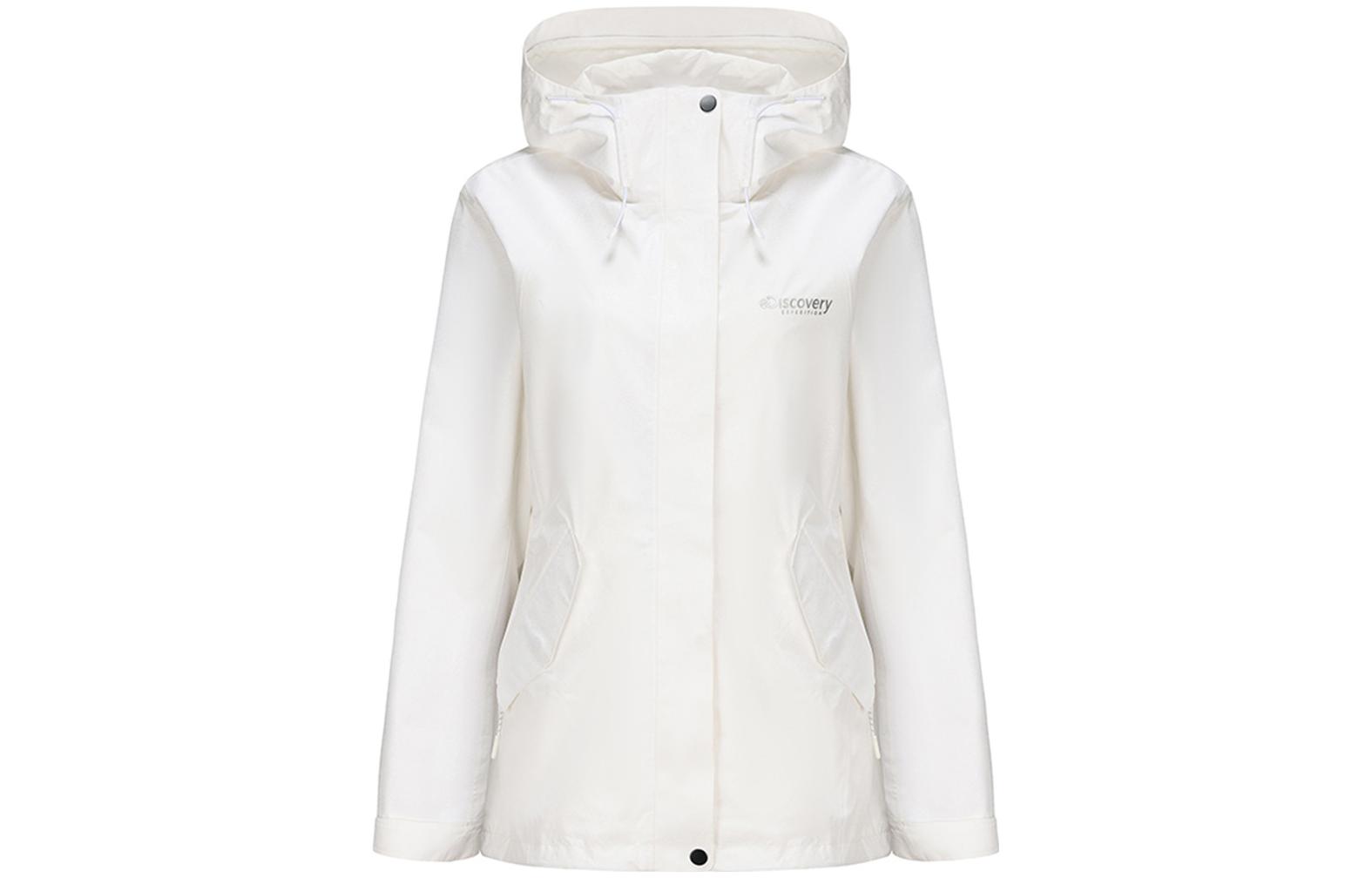 (Women) Discovery Expedition White 3-in-1 Down Windproof Thermal Jacket DAABL921147-G80