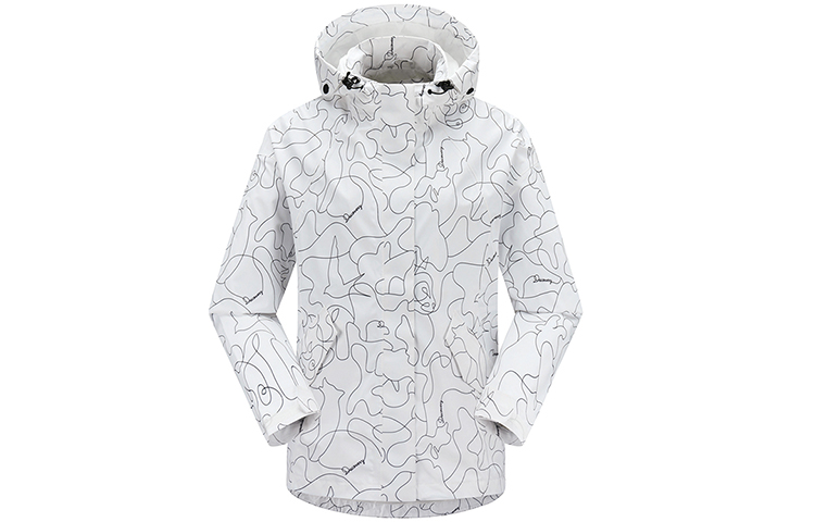 (Women) Discovery Expedition Windproof Printed Hooded Jacket. DABJ82098