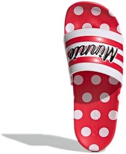 (W) Disney x adidas Adilette Comfort Sandalias 'Minnie Mouse' GW1060 Details for (W) Disney x adidas Adilette Comfort Sandalias 'Minnie Mouse' GW1060