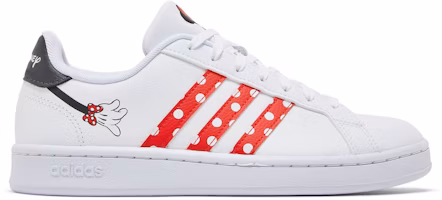 (Women) Disney x adidas Grand Court Base 'Minnie Mouse' GW6247 (Women) Disney x adidas Grand Court Base 'Minnie Mouse' GW6247