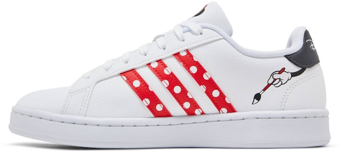 (W) ディズニー×adidas グランドコート ミニーマウス GW6247 Lookbook (W) ディズニー×adidas グランドコート ミニーマウス GW6247