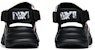 (Women) Anta Disney x Mulan 'Black and White Magic Tape Open-Toe Flat Sandal' 922027032-5