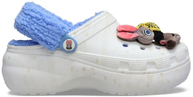 (Women) Disney Zoo Topia 2 x Crocs Classic Platform Clog 'White Blue' 211751-90H (Women) Disney Zoo Topia 2 x Crocs Classic Platform Clog 'White Blue' 211751-90H