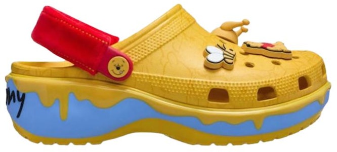 (W) 디즈니 x 크록스 클래식 플랫폼 클로그 '곰돌이 푸' 211092-90H Order (W) 디즈니 x 크록스 클래식 플랫폼 클로그 '곰돌이 푸' 211092-90H