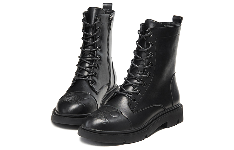 Shop (W) Disney x Dr. Martens 8-Eye Obsidienne ''Mickey Mouse Embossé'' 20WDML2076-500