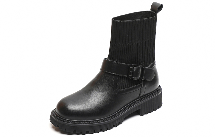 Lookbook (W) Disney x Dr. Martens ''Stivali Platform Neri con Fibbia'' 21ADMM202800