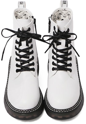 (W) Disney x Dr. Martens 'Minnie Cremallera Suela Gruesa Blanca' 20WDBLR18233-180 Purchase (W) Disney x Dr. Martens 'Minnie Cremallera Suela Gruesa Blanca' 20WDBLR18233-180